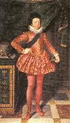 Portrait of Louis XIII of France at 10 Years of Age POURBUS, Frans the Younger
